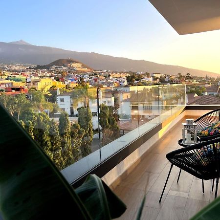 Lujoso Apartamento Completo, Piscina, Terraza Con Vistas Al Teide Puerto de la Cruz  Buitenkant foto